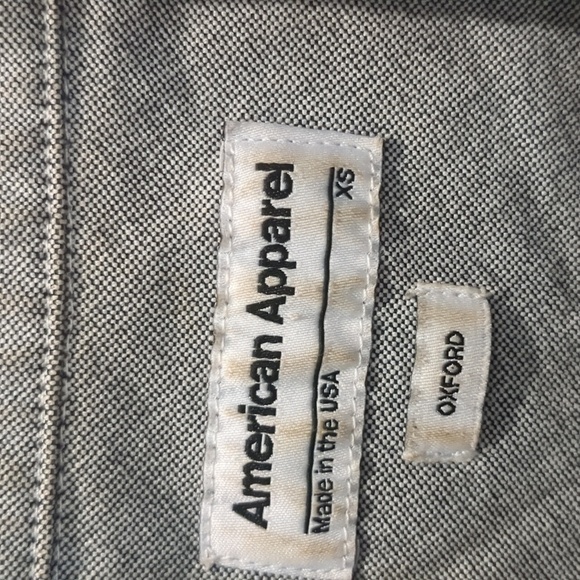 American Apparel Oxford shirt - Picture 2 of 3